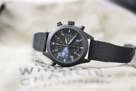 iwc ceratanium review|iwc top gun doppel chrono.